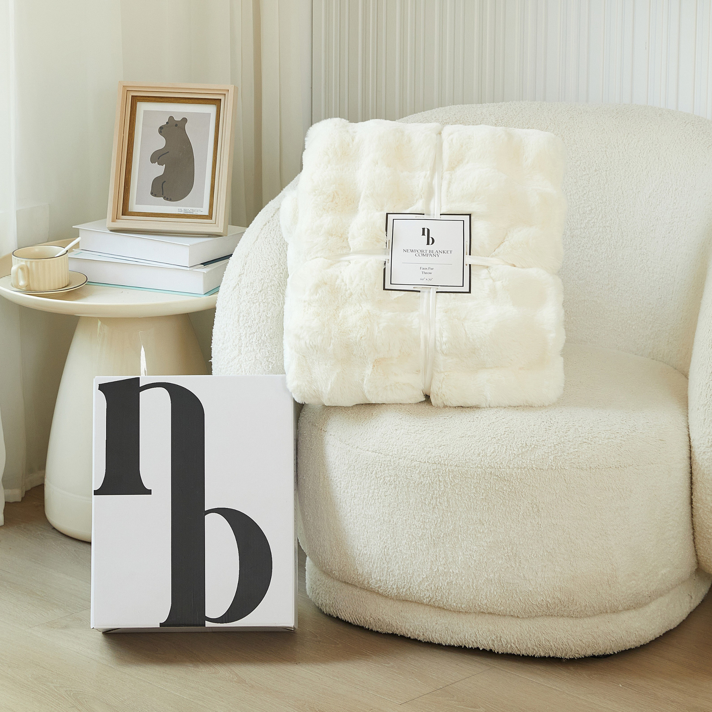 The Malibu Blanket - Lighthouse Cream