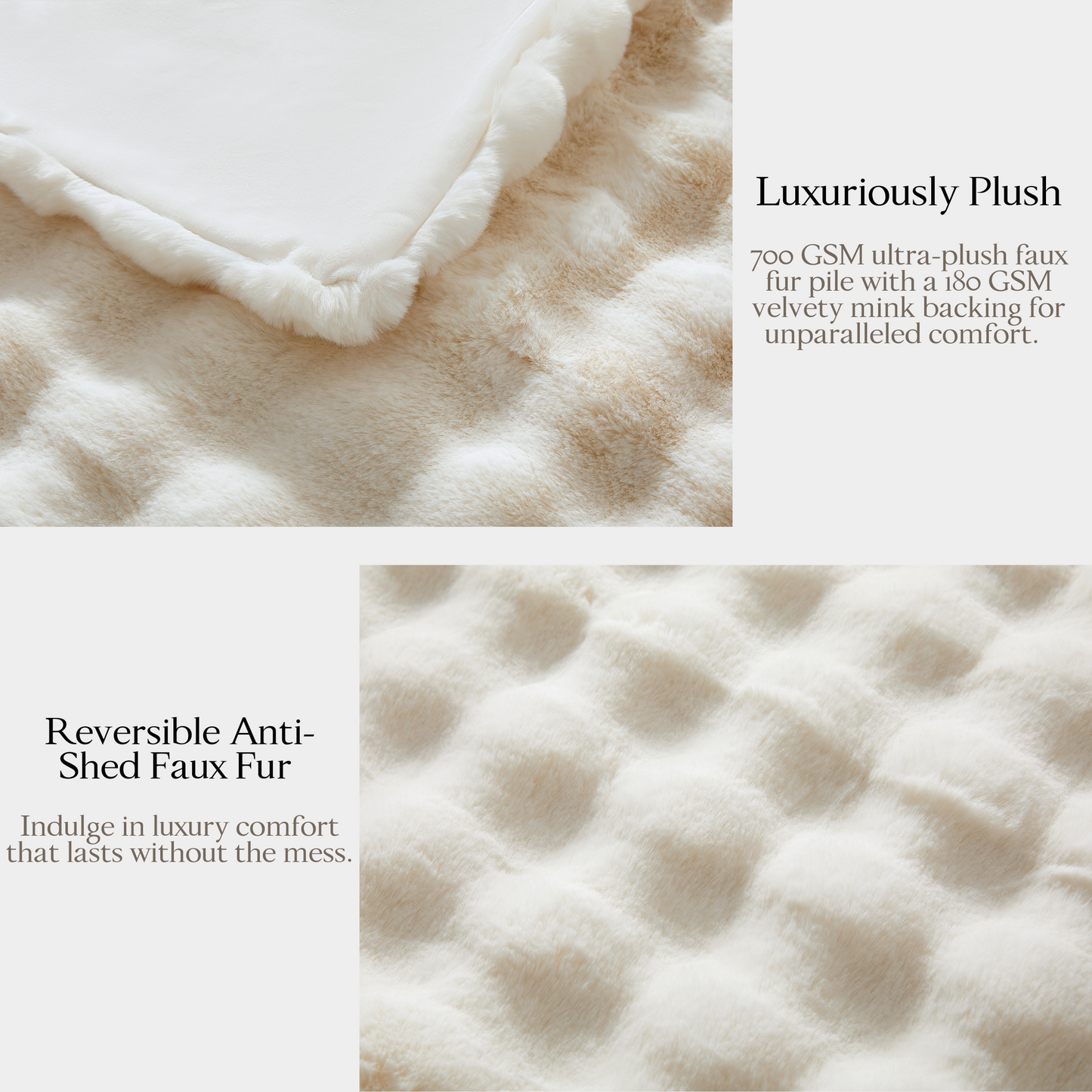 The Malibu Blanket - Lighthouse Cream