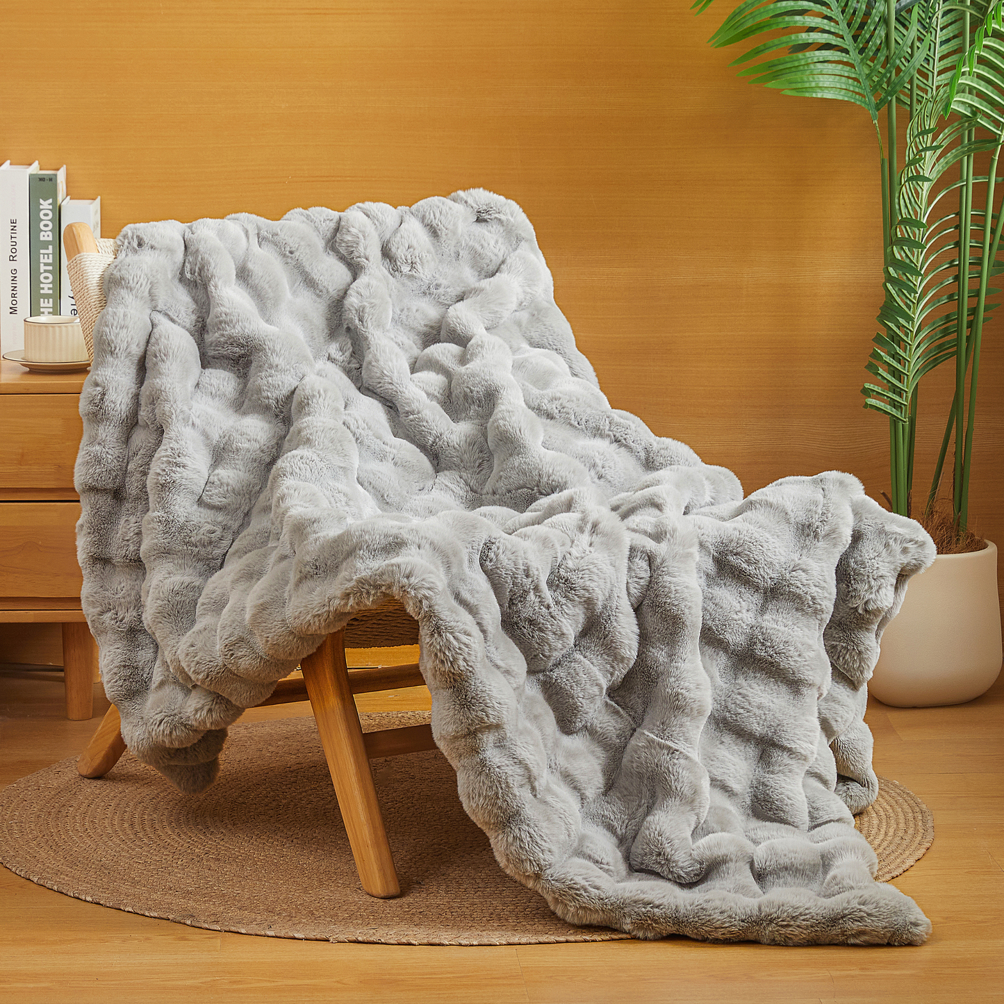 The Malibu Blanket - Pebble Gray