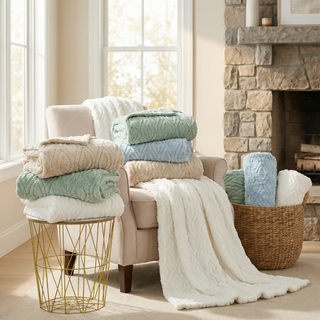 The Seacliff Blanket - Tidewater Blue