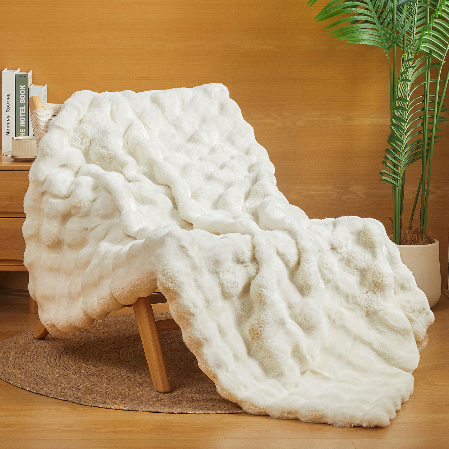 The Malibu Blanket - Lighthouse Cream