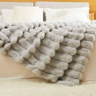 The Nantucket Blanket - Pebble Gray