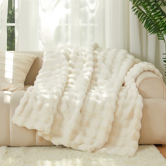 The Malibu Blanket - Lighthouse Cream