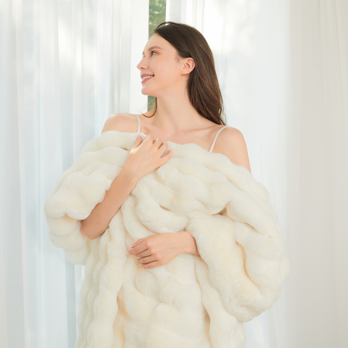 The Malibu Blanket - Lighthouse Cream