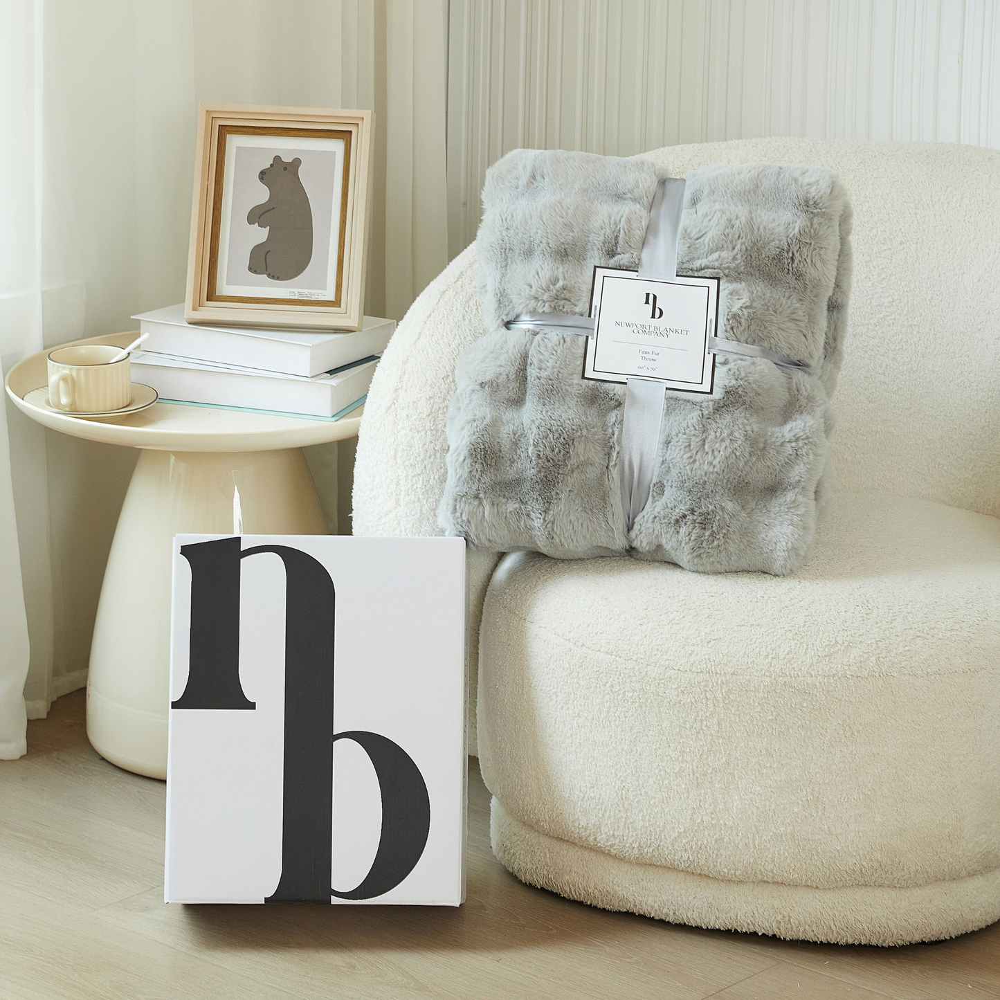 The Malibu Blanket - Pebble Gray