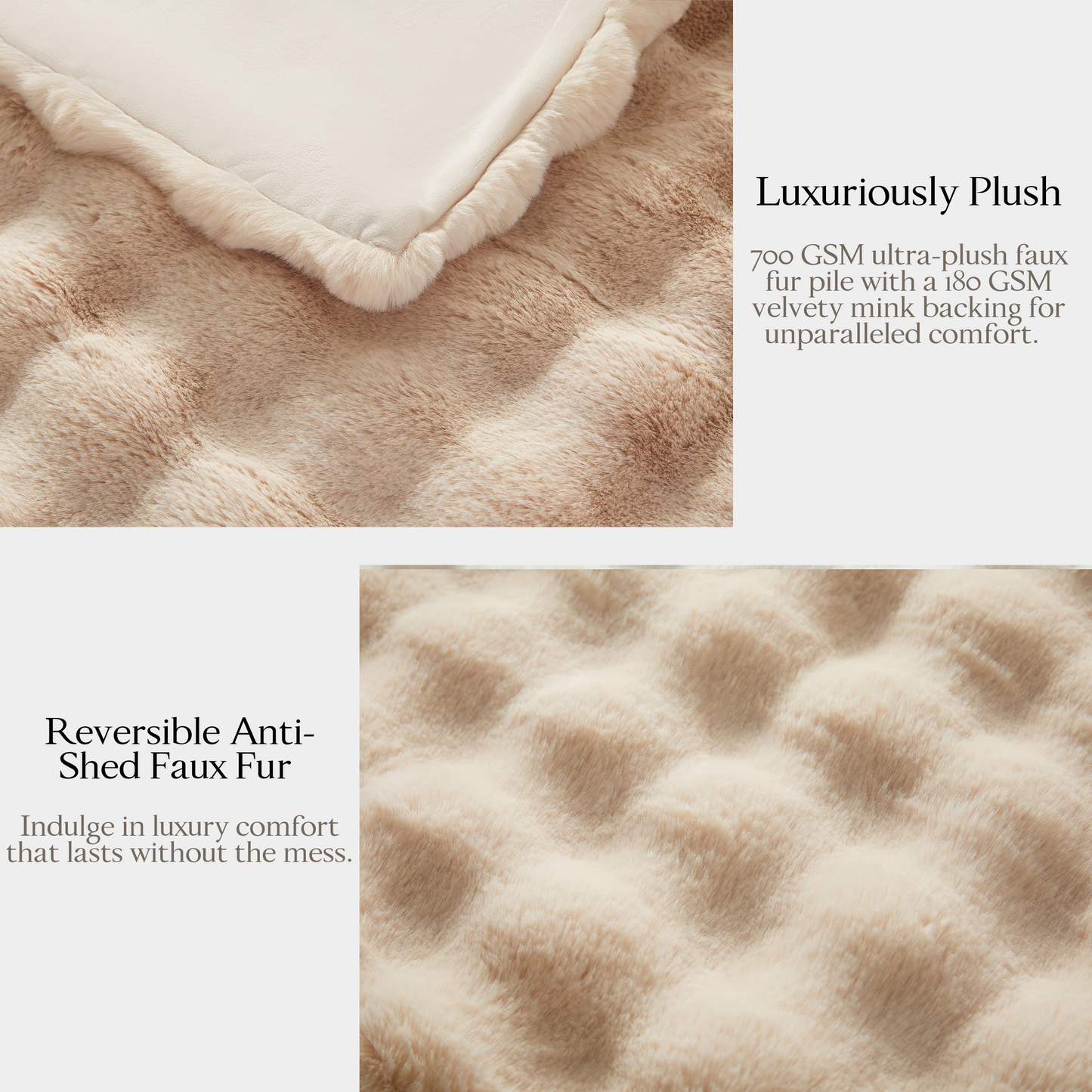 The Malibu Blanket - Shoreline Beige