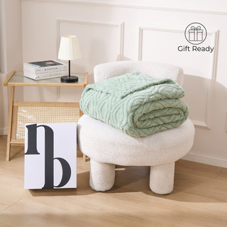 The Seacliff Blanket - Palm Sage Green