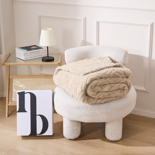 The Seacliff Blanket - Sand Brown