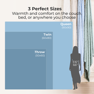 The Seacliff Blanket - Tidewater Blue