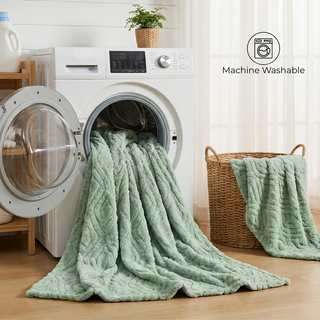 The Seacliff Blanket - Palm Sage Green