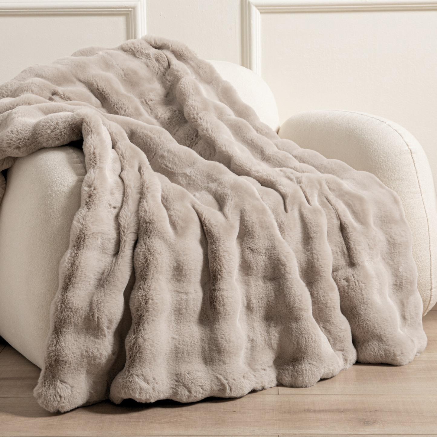 The Malibu Blanket - Pebble Gray