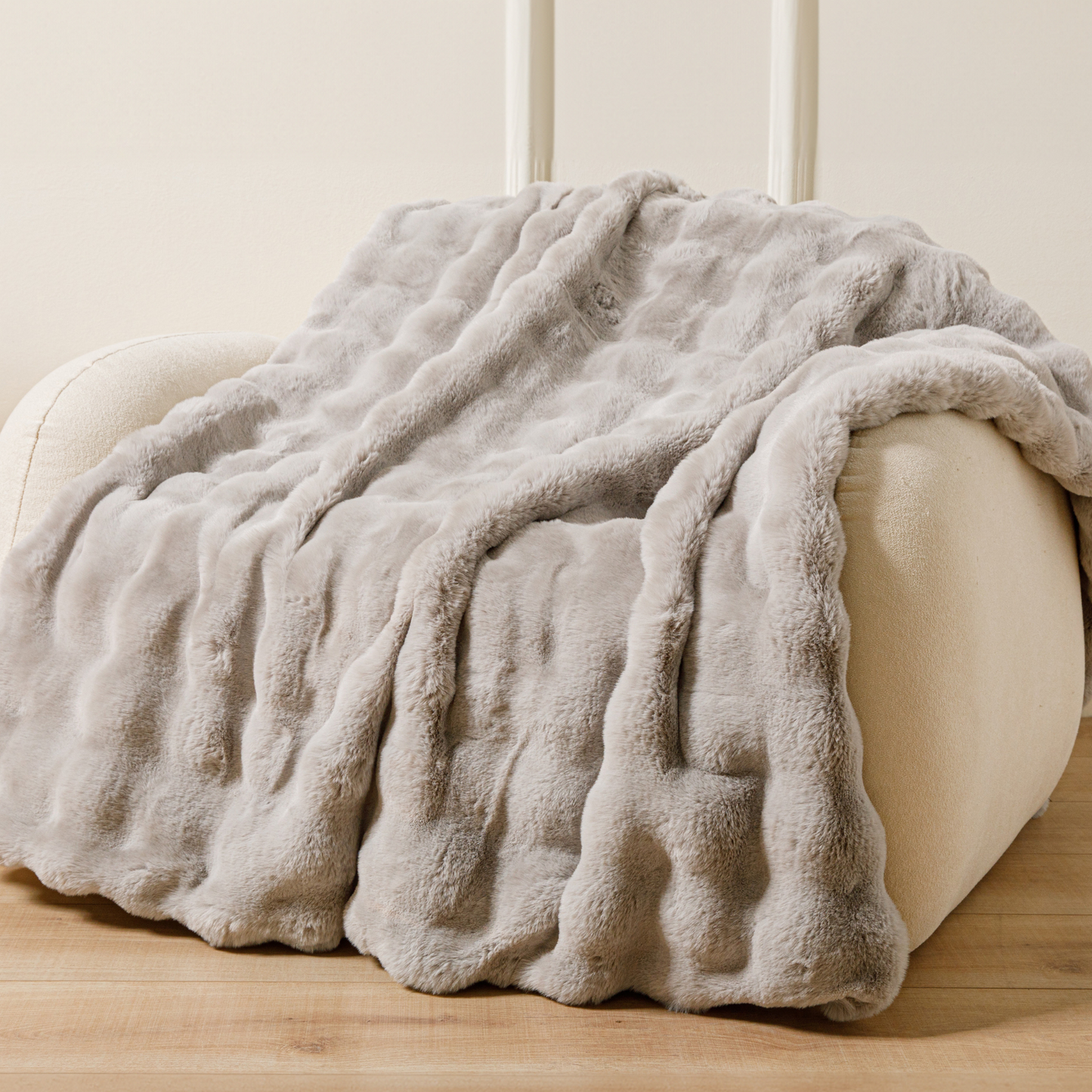 The Malibu Blanket - Pebble Gray