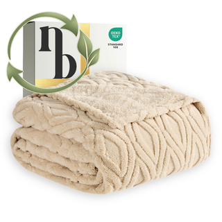 The Seacliff Blanket - Sand Brown (ReFluffed. ReLoved.)
