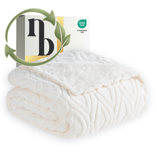 The Seacliff Blanket - Lighthouse Cream (Refluffed. Reloved.)